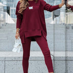 🔥LAST DAY SALE 60% OFF!!💥🍂Women's Casual Sweatshirt and Leggings Set
