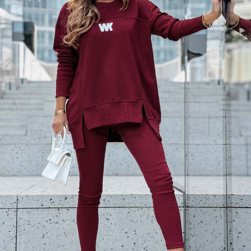 🔥LAST DAY SALE 60% OFF!!💥🍂Women's Casual Sweatshirt and Leggings Set