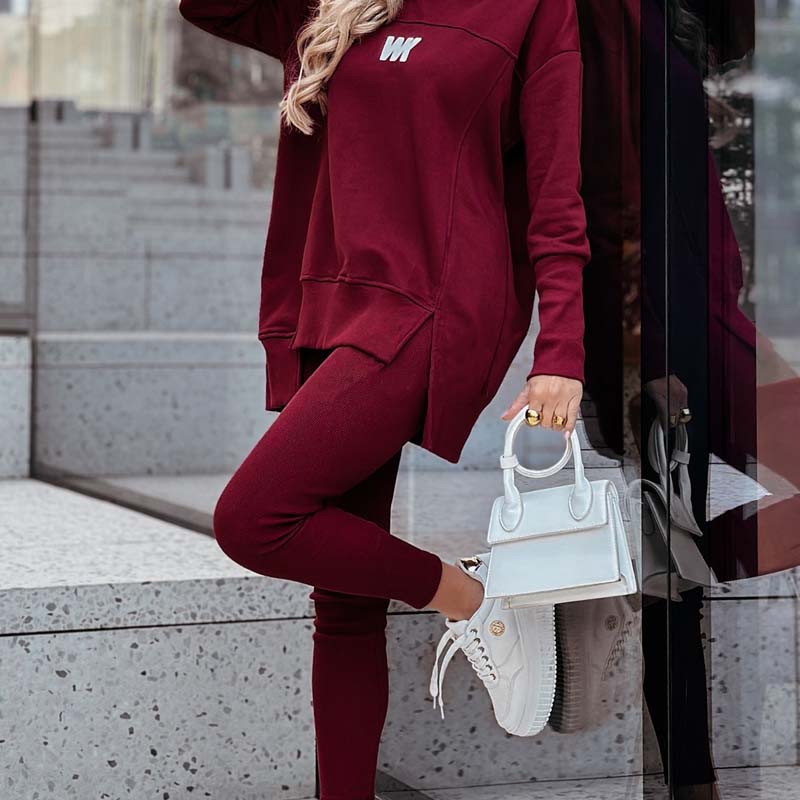 🔥LAST DAY SALE 60% OFF!!💥🍂Women's Casual Sweatshirt and Leggings Set