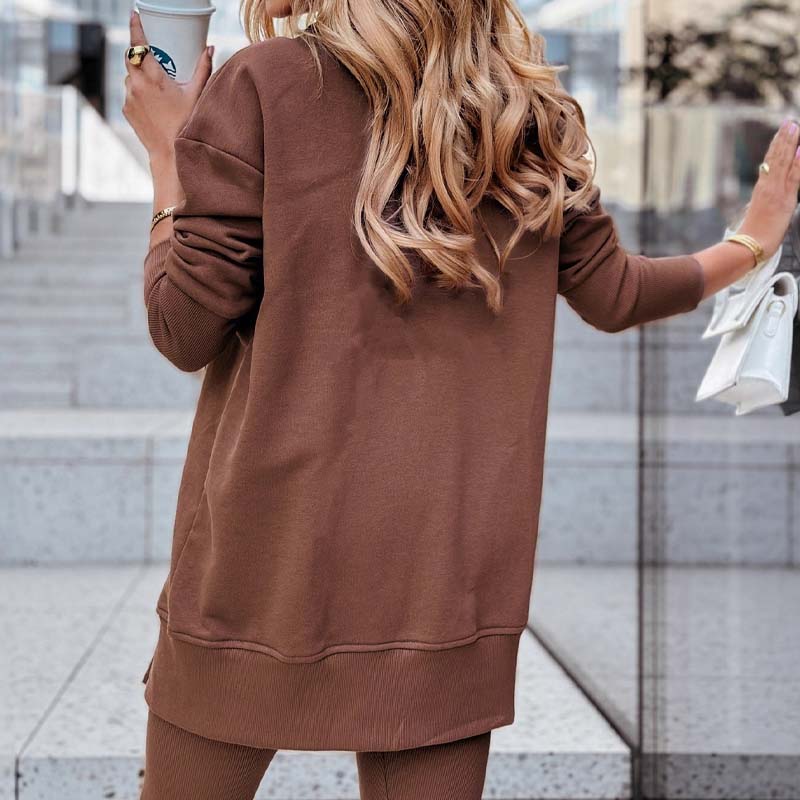 🔥LAST DAY SALE 60% OFF!!💥🍂Women's Casual Sweatshirt and Leggings Set