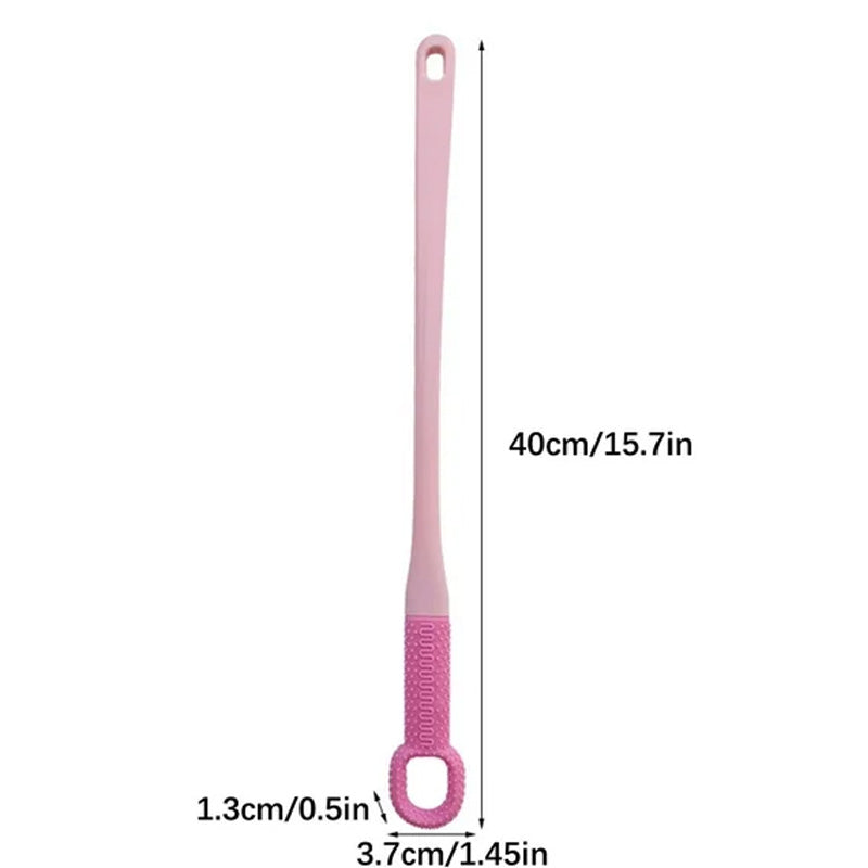 🦶 BUY 1 GET 1 FREE! ✨ Long-Handle Foot Scrubbing Brush - Reaches Toes & Heels Easily, Exfoliates Dead Skin & Improves Circulation 🧼📦