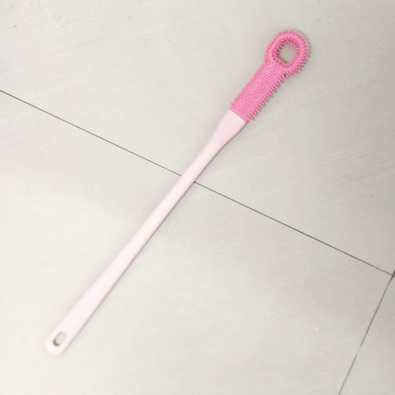 🦶 BUY 1 GET 1 FREE! ✨ Long-Handle Foot Scrubbing Brush - Reaches Toes & Heels Easily, Exfoliates Dead Skin & Improves Circulation 🧼📦