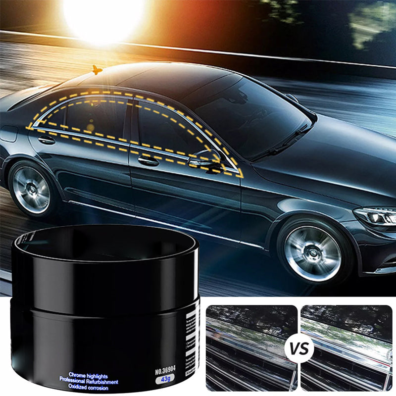 LAST DAY PROMOTION - 50%OFF🚗Car Chrome Polish & Rust Remover Kit