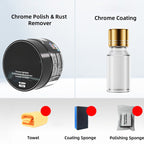 LAST DAY PROMOTION - 50%OFF🚗Car Chrome Polish & Rust Remover Kit