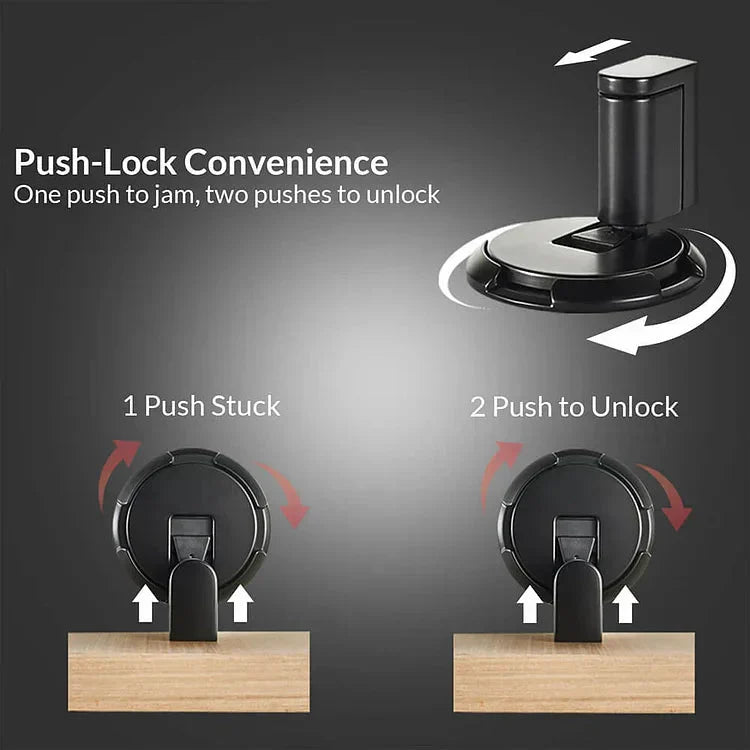 🔥 LAST DAY PROMOTION - 50%OFF 🔥Mechanical Floor Door Stopper with Free 3M Adhesive Sticker