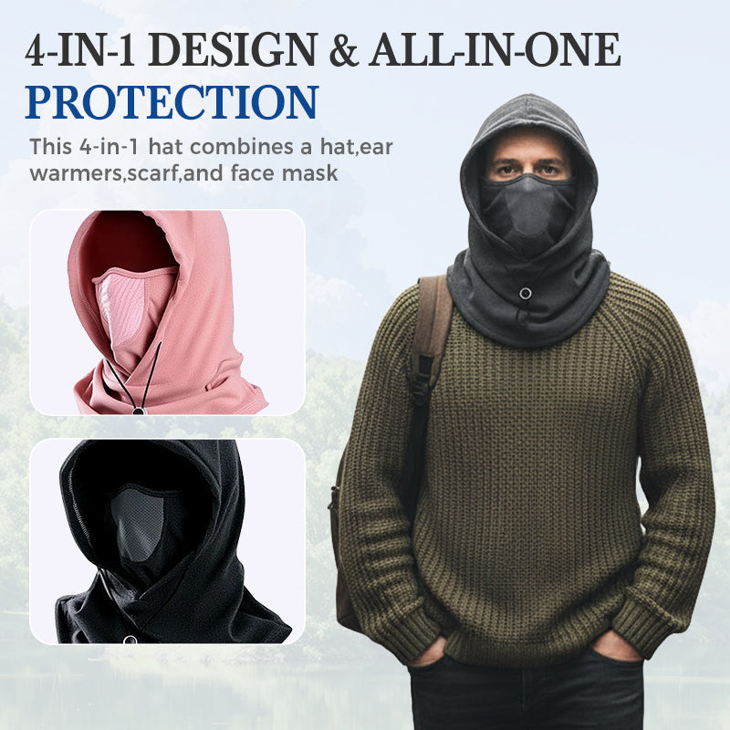 💗LAST DAY - BUY 1 GET 1 FREE💗Wildson Waterproof Fleece-Lined Hood