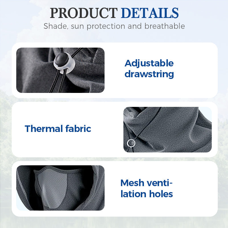 💗LAST DAY - BUY 1 GET 1 FREE💗Wildson Waterproof Fleece-Lined Hood