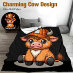🎁Christmas Sale 49% OFF🎅✨Soft & Cozy Cartoon Cow Blanket