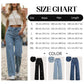 ⏳Tijdelijk 50% korting⏰Stijlvolle damesjeans met strasssteentjes💎👖