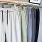 Summer breathable loose straight trousers