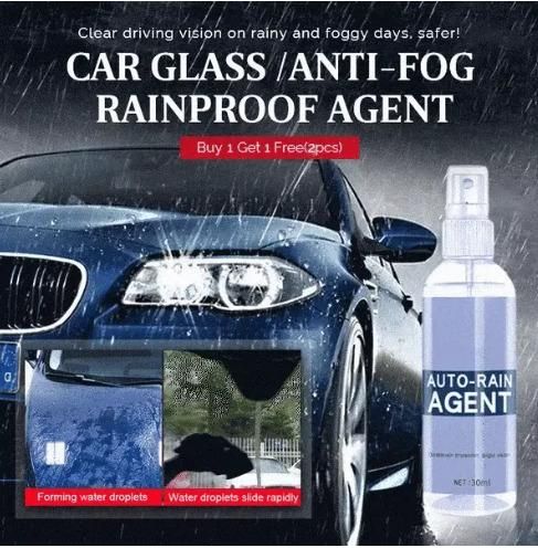 Hot Sale！！⏳Car Glass Anti-fog Rainproof Agent